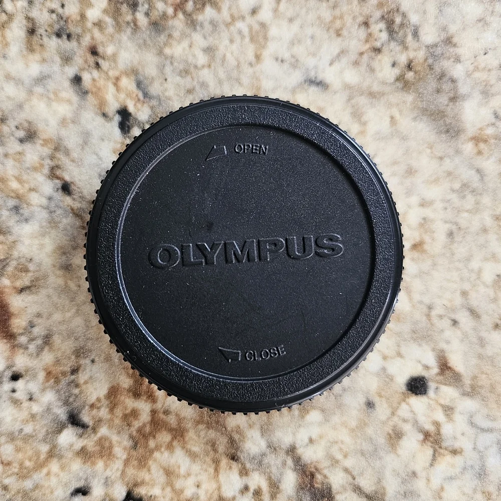 Olympus camera lens back